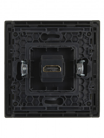 FORTE&PIANO Розетка HDMI FP340 серый IEK FP-H10-K03