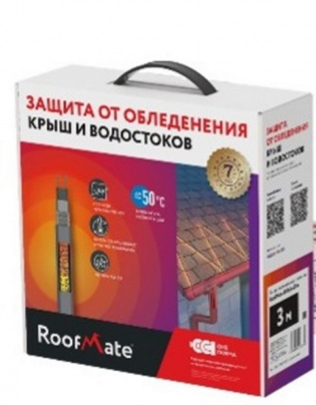 Секция нагревательная кабельная RoofMate 30 Вт/м 10 м ССТ 2265950