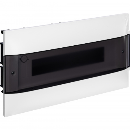 Practibox S Пластиковый щиток Встраиваемый (ЩРв-П) 1X18 Дымчатая дверь Legrand 137556
