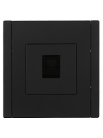 FORTE&PIANO Розетка компьютерная RJ45 кат.6 FP131 черный IEK FP-K10-2-K02