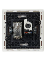 FORTE&PIANO Розетка двойная TV+RJ45 кат.5E FP236 белый IEK FP-AK20-1-K01