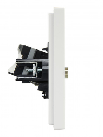 FORTE&PIANO Розетка двойная TV+RJ45 кат.5E FP236 белый IEK FP-AK20-1-K01