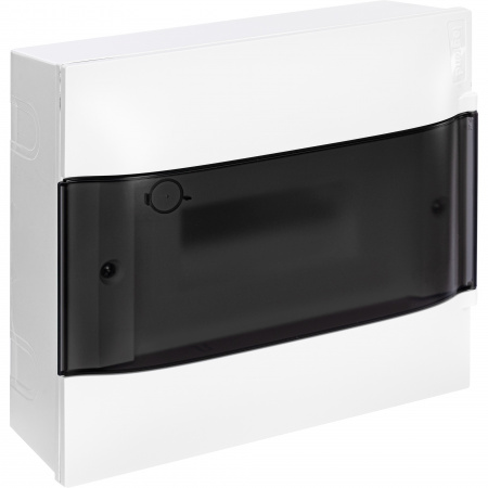 Practibox S Пластиковый щиток Навесной (ЩРн-П) 1X8 Дымчатая дверь Legrand 134618