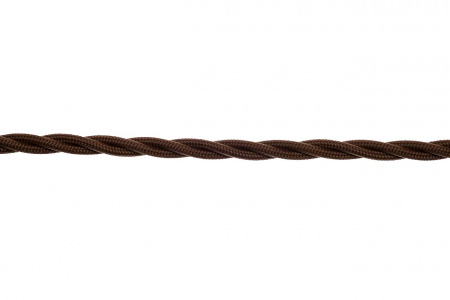 Ретро провод 2х1.5 Коричневый (матовый) 150м Bironi B1-424-72-150