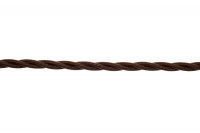 Ретро провод 2х1.5 Коричневый (матовый) 150м Bironi B1-424-72-150
