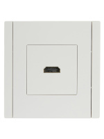 FORTE&PIANO Розетка HDMI FP240 белый IEK FP-H10-K01