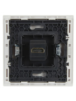 FORTE&PIANO Розетка HDMI FP240 белый IEK FP-H10-K01