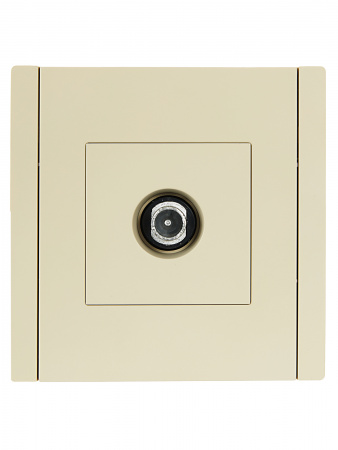 FORTE&PIANO Розетка TV проходная FP429 ваниль IEK FP-A10-P-K10