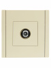 FORTE&PIANO Розетка TV проходная FP429 ваниль IEK FP-A10-P-K10