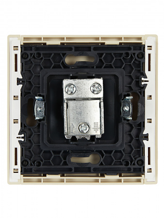 FORTE&PIANO Розетка TV проходная FP429 ваниль IEK FP-A10-P-K10