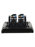 FORTE&PIANO Розетка компьютерная двойная RJ45 кат.5E FP133 черный IEK FP-K20-1-K02
