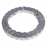 Лента полоса монтажная оцинкованная. перфорированная волна 12х0.55 мм. рулон 25 м REXANT 07-7212-4