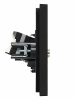 FORTE&PIANO Розетка двойная TV+RJ45 кат.5E FP136 черный IEK FP-AK20-1-K02
