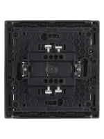 FORTE&PIANO Выключатель 1-клавишный 10А FP501 сталь IEK FP-V10-0-10-1-K46