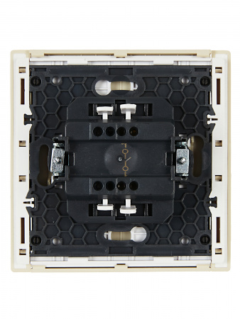 FORTE&PIANO Выключатель 1-клавишный 10А FP401 ваниль IEK FP-V10-0-10-1-K10