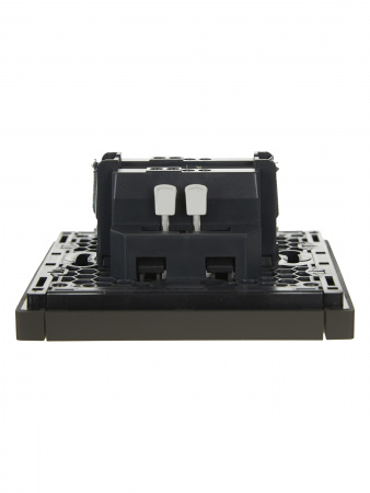 FORTE&PIANO Выключатель 1-клавишный проходной 10А FP303 серый IEK FP-V12-0-10-1-K03