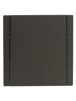 FORTE&PIANO Выключатель 1-клавишный проходной 10А FP303 серый IEK FP-V12-0-10-1-K03