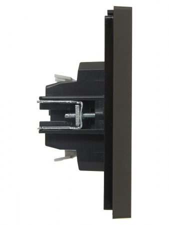 FORTE&PIANO Выключатель 1-клавишный проходной 10А FP303 серый IEK FP-V12-0-10-1-K03