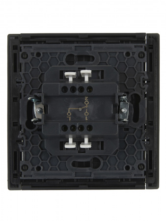 FORTE&PIANO Выключатель 1-клавишный проходной 10А FP303 серый IEK FP-V12-0-10-1-K03