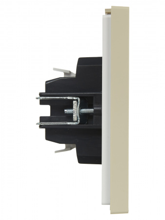 FORTE&PIANO Выключатель 2-клавишный 10А FP405 ваниль IEK FP-V20-0-10-1-K10