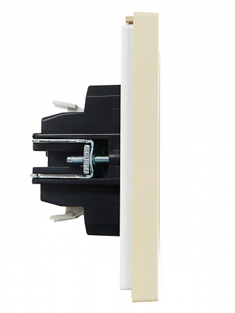 FORTE&PIANO Выключатель 1-клавишный проходной с индикацией 10А FP404 ваниль IEK FP-V12-1-10-1-K10