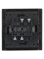 FORTE&PIANO Выключатель 1-клавишный перекрестный 10А FP312 серый IEK FP-V13-0-10-1-K03