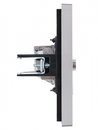 FORTE&PIANO Розетка TV оконечная FP528 сталь IEK FP-A10-O-K46