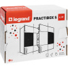 Practibox S Пластиковый щиток Навесной (ЩРн-П) 1X4 Белая дверь Legrand 134604