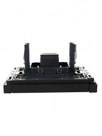 FORTE&PIANO Розетка HDMI FP140 черный IEK FP-H10-K02