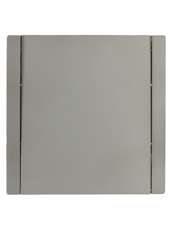 FORTE&PIANO Выключатель 1-клавишный перекрестный 10А FP512 сталь IEK FP-V13-0-10-1-K46