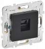 SKANDY Розетка компьютерная RJ45 кат.6 SK-K02Bl черный IEK SK-K10-2-K02