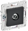 SKANDY Розетка TV проходная SK-A17G графит IEK SK-A10-P-K53