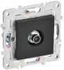 SKANDY Розетка TV оконечная SK-A12G графит IEK SK-A10-O-K53