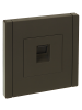 FORTE&PIANO Розетка компьютерная RJ45 кат.5E FP332 серый IEK FP-K10-1-K03