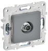 SKANDY Розетка TV оконечная SK-A12Gr серый IEK SK-A10-O-K03