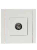 FORTE&PIANO Розетка TV оконечная FP228 белый IEK FP-A10-O-K01