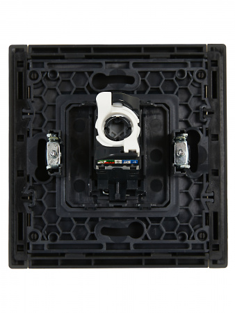 FORTE&PIANO Розетка компьютерная RJ45 кат.5E FP332 серый IEK FP-K10-1-K03