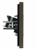FORTE&PIANO Розетка компьютерная RJ45 кат.5E FP332 серый IEK FP-K10-1-K03