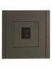 FORTE&PIANO Розетка компьютерная RJ45 кат.5E FP332 серый IEK FP-K10-1-K03