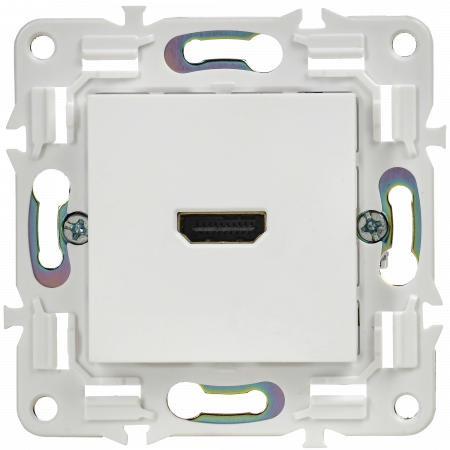 SKANDY Розетка HDMI SK-H01W арктический белый IEK SK-H10-K01