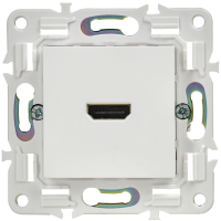 SKANDY Розетка HDMI SK-H01W арктический белый IEK SK-H10-K01