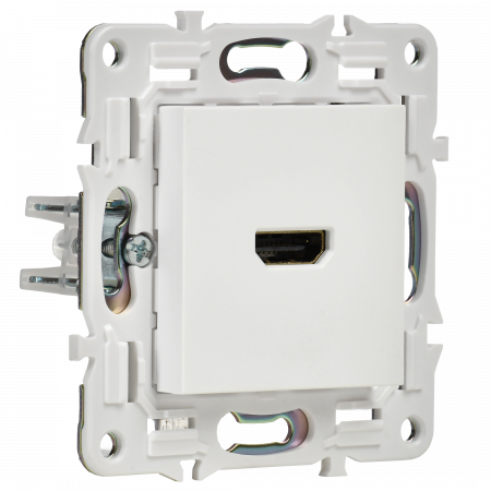 SKANDY Розетка HDMI SK-H01W арктический белый IEK SK-H10-K01