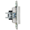 SKANDY Розетка HDMI SK-H01W арктический белый IEK SK-H10-K01