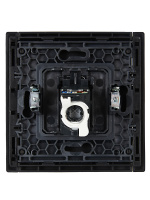 FORTE&PIANO Розетка компьютерная RJ45 кат.5E FP132 черный IEK FP-K10-1-K02