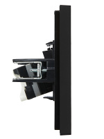 FORTE&PIANO Розетка компьютерная RJ45 кат.5E FP132 черный IEK FP-K10-1-K02