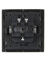 FORTE&PIANO Выключатель 2-клавишный 10А FP305 серый IEK FP-V20-0-10-1-K03