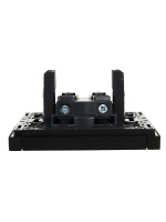 FORTE&PIANO Розетка 1-местная без заземления без защитных шторок винтовое крепление 10А FP118 черный IEK FP-R10-10-K02