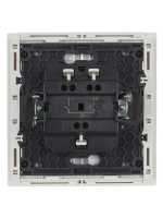 FORTE&PIANO Выключатель 2-клавишный 10А FP205 белый IEK FP-V20-0-10-1-K01