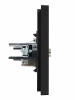 FORTE&PIANO Розетка TV оконечная FP128 черный IEK FP-A10-O-K02