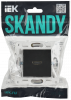 SKANDY Розетка HDMI SK-H01Bl черный IEK SK-H10-K02